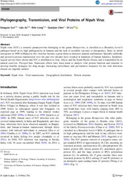 Phylogeography, Transmission, and Viral Proteins of Nipah Virus