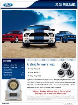 Ford Mustang 2008 Brochure