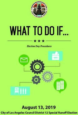 WHAT TO DO IF - August 13, 2019 - Election Day Procedures - Los Angeles County Registrar-Recorder ...