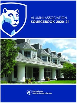 SOURCEBOOK 2020-21 ALUMNI ASSOCIATION - Penn State Alumni ...