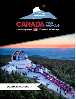 2022 Race Manual - Canada Man / Woman