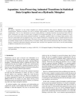 Aquanims: Area-Preserving Animated Transitions in Statistical Data Graphics based on a Hydraulic Metaphor
