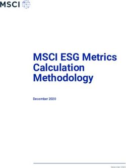 MSCI ESG Metrics Calculation Methodology - Document Author December 2020