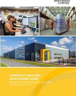 LIVERPOOL'S MAYORAL DEVELOPMENT ZONES: Review of achievements 2012-2017 (February 2018 revised edition) - Regenerating Liverpool