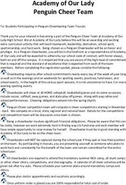 Academy of Our Lady Penguin Cheer Team - Academy of Our ...