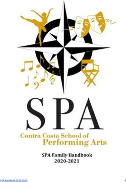 SPA Family Handbook 2020-2021