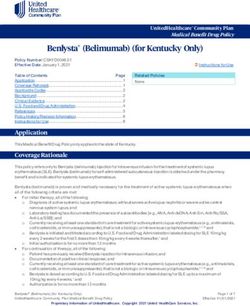 Benlysta (Belimumab) (for Kentucky Only) - UHCprovider.com
