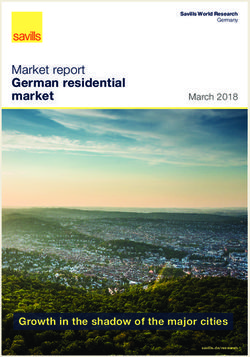 Market report German residential market - Growth in the shadow of the major cities - Savills
