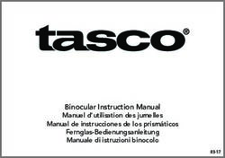 Binocular Instruction Manual Manuel d'utilisation des jumelles Fernglas-Bedienungsanleitung Manuale di istruzioni binocolo - Manual de ...