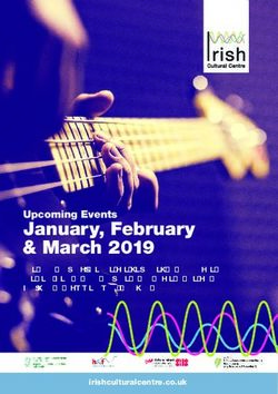 January, February & March 2019 - Upcoming Events - irishculturalcentre.co.uk - Irish Cultural Centre