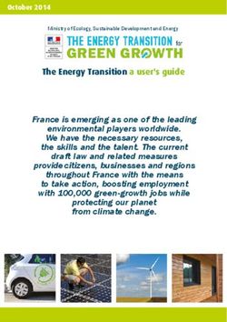 France is emerging as one of the leading environmental players worldwide. We have the necessary resources, the skills and the talent. The current ...