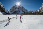 XC Skiing in the Italian Alps Toblach-Dobbiaco, Italy