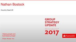 Nathan Bostock Country Head UK - Helping people and businesses prosper - Banco Santander, S.A.