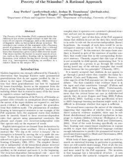 Poverty of the Stimulus? A Rational Approach