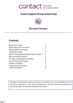 Parent Support Group Action Pack