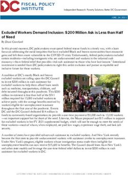 Excluded Workers Demand Inclusion: $200 Million Ask is Less than Half of Need