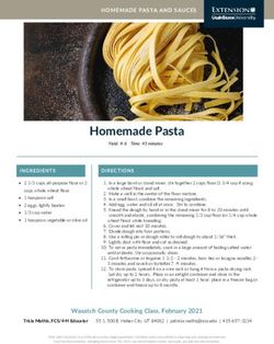 Homemade Pasta - Utah State ...
