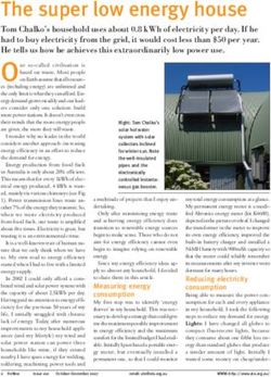 The super low energy house - Mt Best, Australia