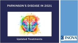 PARKINSON'S DISEASE IN 2021 - Updated Treatments - Inova