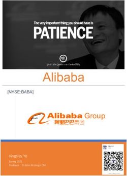 Alibaba NYSE:BABA - Kingsley Ye - Rutgers Business School
