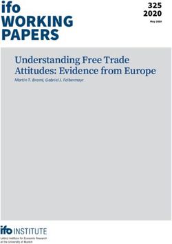 Ifo WORKING PAPERS 325 2020 - ifo Institut