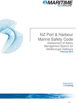 NZ Port & Harbour Marine Safety Code - Assessment of Safety Management System for Marlborough Harbours February 2015