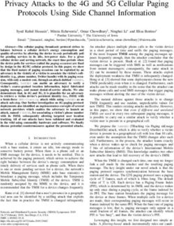 Privacy Attacks to the 4G and 5G Cellular Paging Protocols Using Side Channel Information - The Network and Distributed System Security Symposium