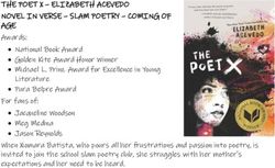 THE POET X - ELIZABETH ACEVEDO NOVEL IN VERSE - SLAM POETRY - COMING OF AGE - West Des Moines Public Library