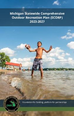Michigan Statewide Comprehensive Outdoor Recreation Plan (SCORP) 2023-2027 - Foundation for funding, platform for partnerships
