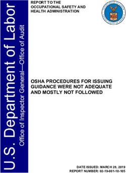 OSHA PROCEDURES FOR ISSUING GUIDANCE WERE NOT ADEQUATE AND MOSTLY NOT FOLLOWED - REPORT TO THE OCCUPATIONAL SAFETY AND HEALTH ADMINISTRATION - DOL-OIG