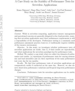 A Case Study on the Stability of Performance Tests for Serverless Applications - arXiv
