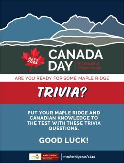 TRIVIA? GOOD LUCK! PUT YOUR MAPLE RIDGE AND CANADIAN KNOWLEDGE TO THE TEST WITH THESE TRIVIA