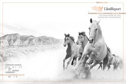 THE MAGAZINE OF THE AMERICAN LANDOWNER - The Land Report