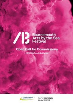 Open Call for Commissions - 2019 Brief and Guidance - Bournemouth Arts by the Sea ...