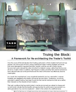Truing the Block: A Framework for Re-architecting the Trader's Toolkit