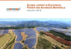 GLOBAL EXPERT IN ELECTRICAL POWER AND ADVANCED MATERIALS - JANUARY, 2018 - Mersen