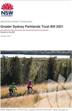 Greater Sydney Parklands Trust Bill 2021 - GREATER SYDNEY PARKLANDS Guide to the Bill - NSW Department of Planning, Industry and Environment | ...