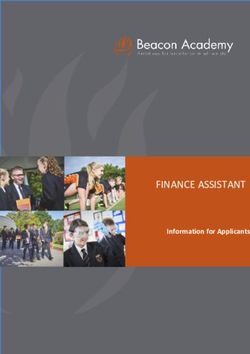 FINANCE ASSISTANT Information for Applicants - Beacon Academy