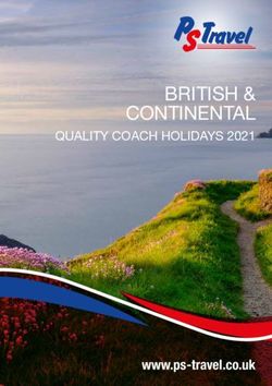 BRITISH & CONTINENTAL - QUALITY COACH HOLIDAYS 2021 - www.ps-travel.co.uk - PS Travel