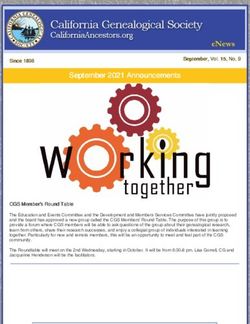 September 2021 Announcements - California Genealogical ...