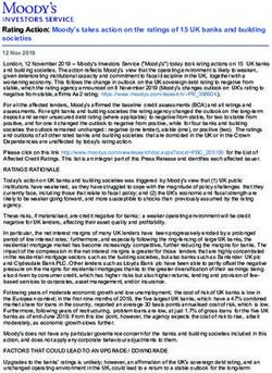 Rating Action: Moody's takes action on the ratings of 15 UK banks and building societies