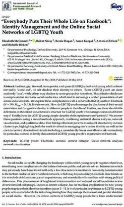 "Everybody Puts Their Whole Life on Facebook": Identity Management and the Online Social Networks of LGBTQ Youth - MDPI