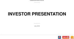 INVESTOR PRESENTATION - July 2018 - ALIMENTATION COUCHE-TARD INC.