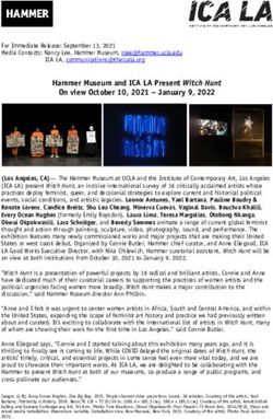 Hammer Museum and ICA LA Present Witch Hunt On view October 10, 2021 - January 9, 2022