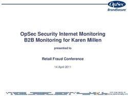 OPSEC SECURITY INTERNET MONITORING B2B MONITORING FOR KAREN MILLEN - RETAIL FRAUD CONFERENCE
