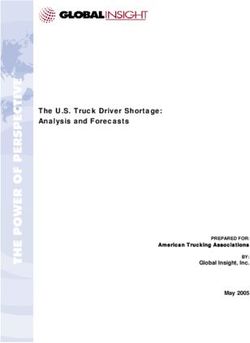 The U.S. Truck Driver Shortage: Analysis and Forecasts - PREPARED FOR: American Trucking Associations