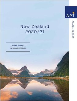 New Zealand 2020/21 Classic Journeys - Clean Cruising