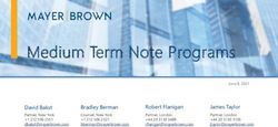 Medium Term Note Programs - Mayer Brown