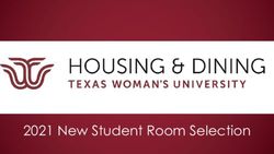 2021 New Student Room Selection