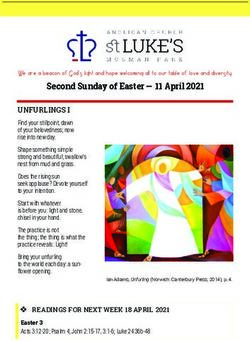 Second Sunday of Easter - 11 April 2021 - St Luke's Mosman ...